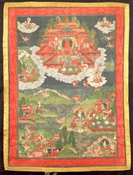 Thangka du Paradis d